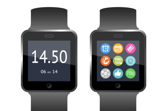 Smart Watch Vector Illustration