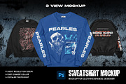 SWEATSHIRT-MOCKUP PREMIUM, an Apparel Mockup by arseavin project (Thumbnail 1 of 5)