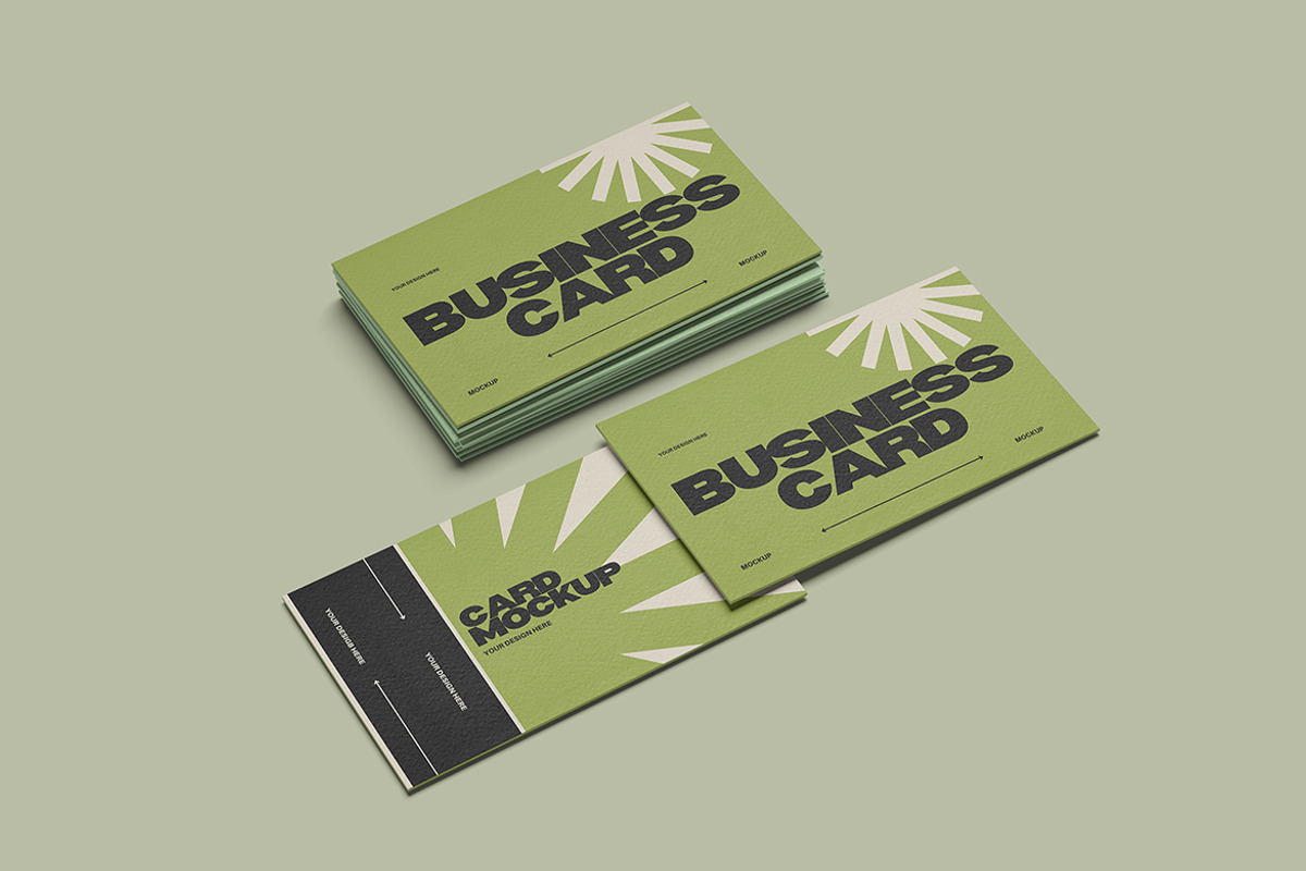 Business Card Mockup, an Advertising Mockup by Design Source_ (Photo 3 of 4)