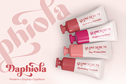 Daphiola - Modern Display Typeface, a Sans Serif Font by Font Liner (Thumbnail 7 of 10)