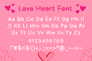 Love Heart Font, a Script Font by Cutie_Kate_Studio (Thumbnail 15 of 16)