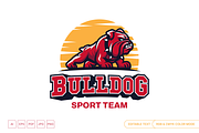 Bulldog Sport Logo, a Branding & Logo Template by muhisya (Thumbnail 1 of 2)