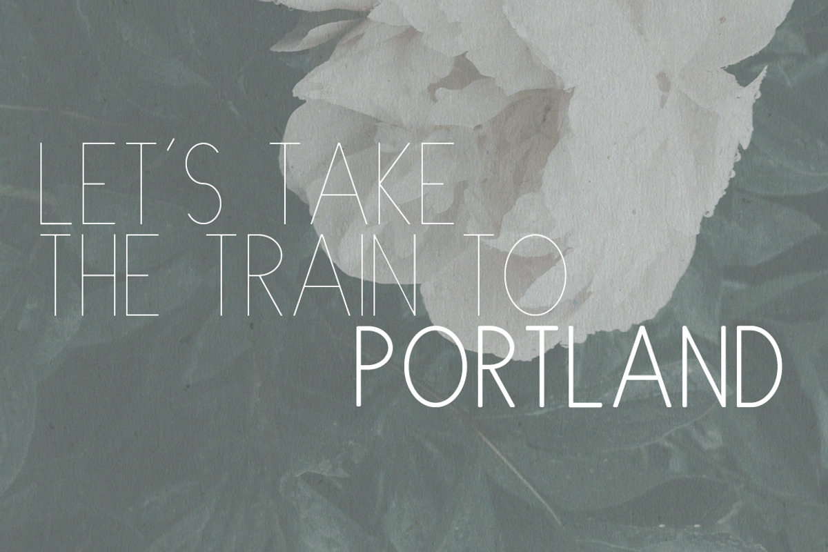 Portland | Multi-Weight Font preview 4