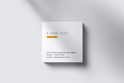 Square Business Card Mockup, an Advertising Mockup by Mockup Supper (Thumbnail 13 of 15)