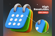 UI KIT Elements 3D Icons, an Object 3D Model by Rakata Studio (Thumbnail 3 of 7)