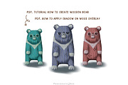 Procreate wood carving brushes, a Brush Add-On by ProcreateiBox (Thumbnail 8 of 8)