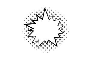 Comics book speech bubble, an Object Illustration by Things for designers