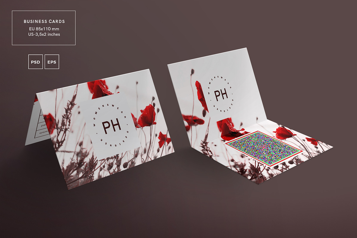 Business Cards | Fashion & Style, a Business Card Template by Amber Graphics (Photo 3 of 3)