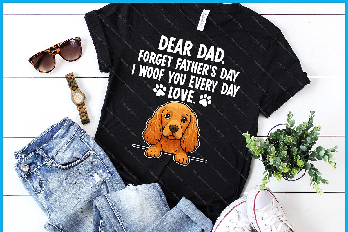 Father's Day I Woof Every Day SVG, a Graphic by Creativeusart (Photo 1 of 4)