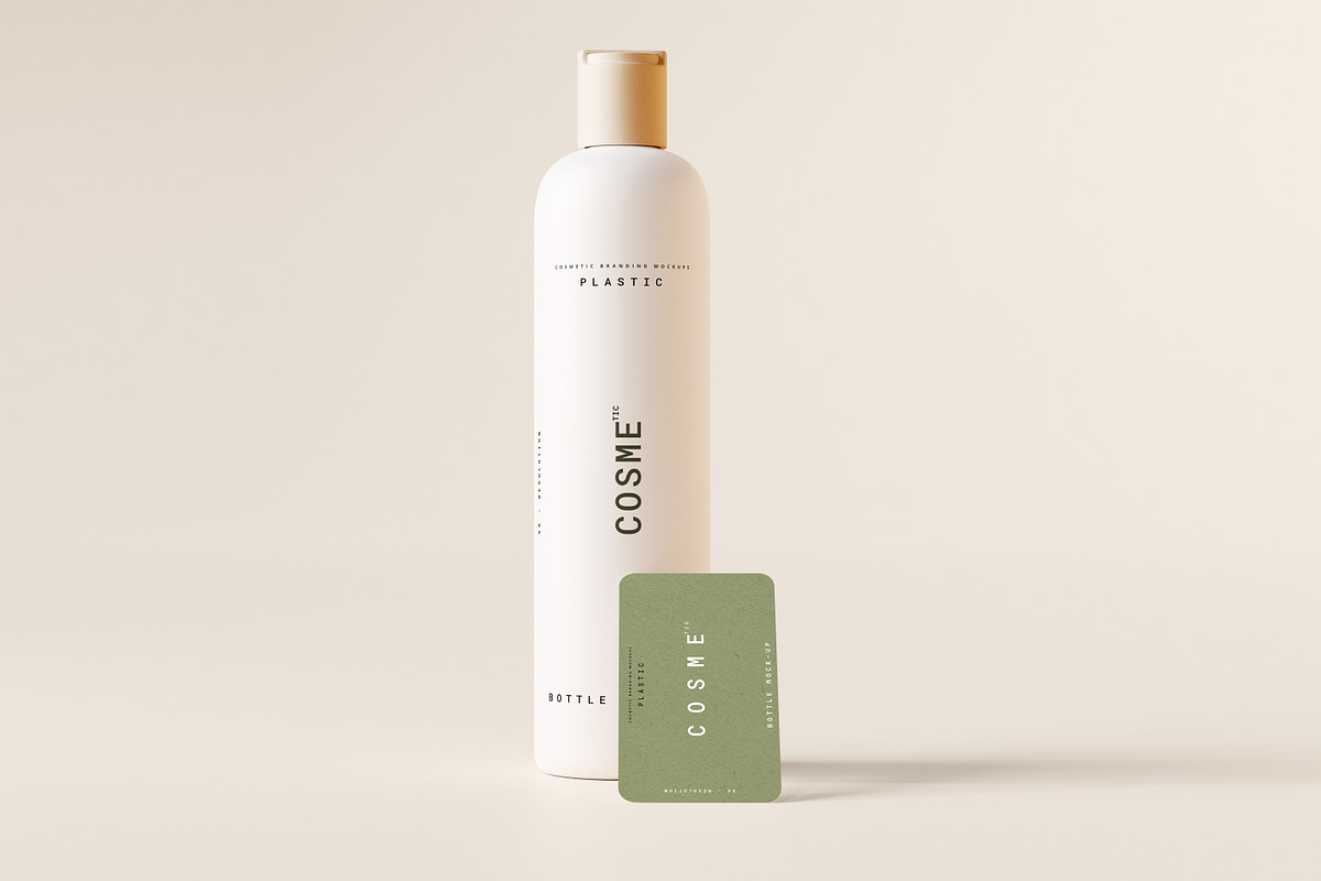 Disc Top-Cap Bottle Mockup Bundle, a Cups & Container Mockup by pmvch (Photo 25 of 60)