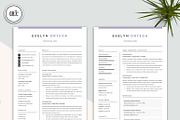 Resume Template CV for Word, a Resume Template by GResume (Thumbnail 3 of 7)