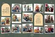 Christmas Photo Collage Template, a Social Media Template by DesignerCandies (Thumbnail 5 of 5)