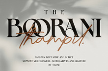 The Boorani Thampil Font Duo