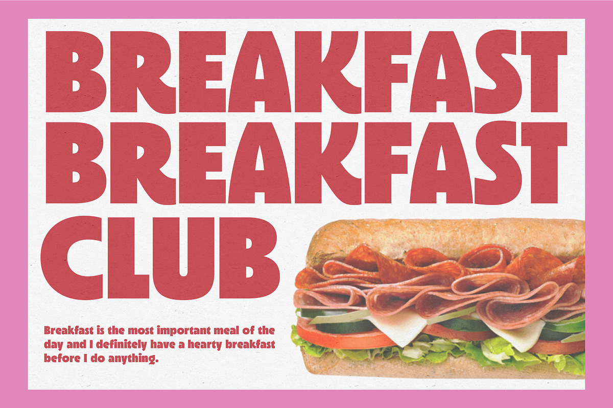 Drynida - 90’s Pop Headline font, a Font by Roams Type (Photo 7 of 10)