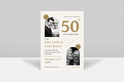 Wedding Anniversary Invitation, an Invitation Template by Guuver (Thumbnail 2 of 3)