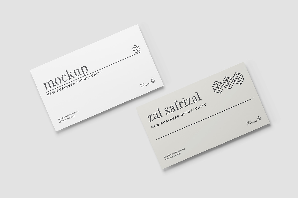 Business Card Mockup, a Business Card Template by safrizalstudio (Photo 2 of 4)