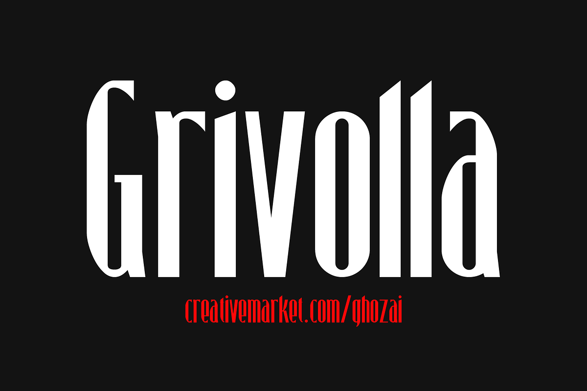 Grivolla, a Sans Serif Font by ghozai studio (Photo 8 of 8)