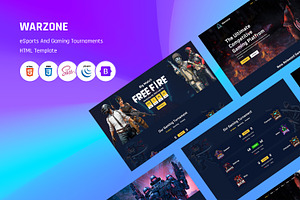 eSports & Gaming HTML5 Template, a Bootstrap Template by CodexCoder Themes