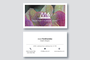 Nature Business Card Template- S52