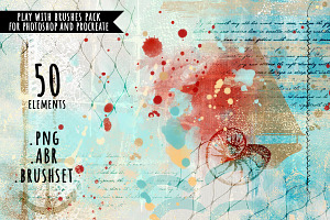 Play with Brushes Bundle. Ocean