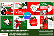 Christmas Canva Template, a Social Media Template by Maioriz Shop (Thumbnail 1 of 3)