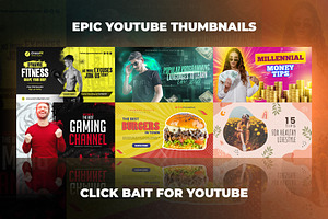 Youtube Thumbnails Set 18