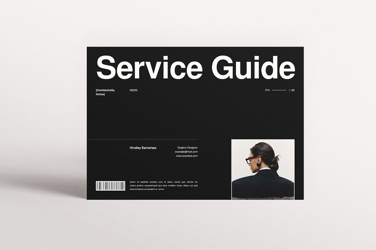 Services and Pricing Guide Template, a Brochure Template by ArtisanaAura (Photo 2 of 14)