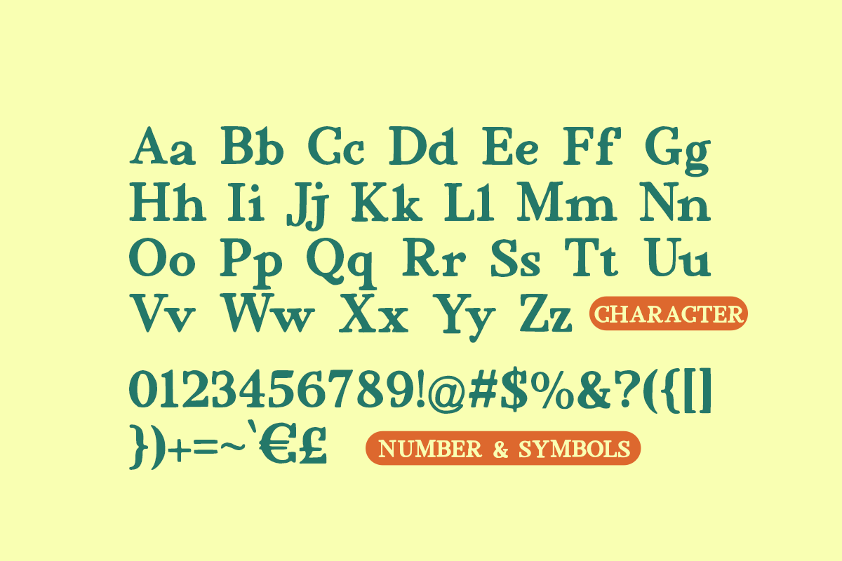 Jerkco - Retro Groovy Serif, a Serif Font by Pandeka Studio (Photo 9 of 9)
