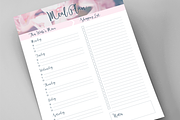 Menu Planner Printable, 4 Sizes, a Stationery Template by Ember & Co (Thumbnail 3 of 3)