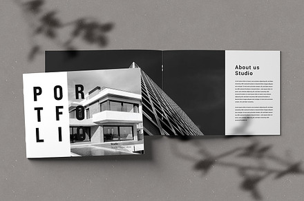 Architecture Portfolio Template, a Brochure Template by afsar.hossain