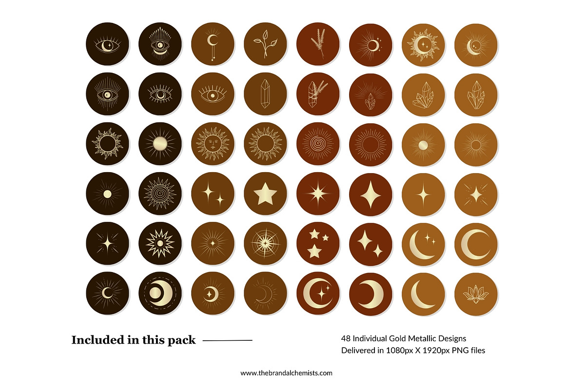 Modern Alchemist Highlight Covers, a Social Media Template by The Brand Alchemists (Photo 6 of 9)