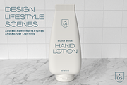 3D Lotion Squeeze Bottle Mockup, a Household Mockup by Silver Moon Design School (Thumbnail 3 of 3)