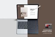 Tablet Device Mockup, an iPad Mockup by Rizky Audymas (Thumbnail 2 of 9)