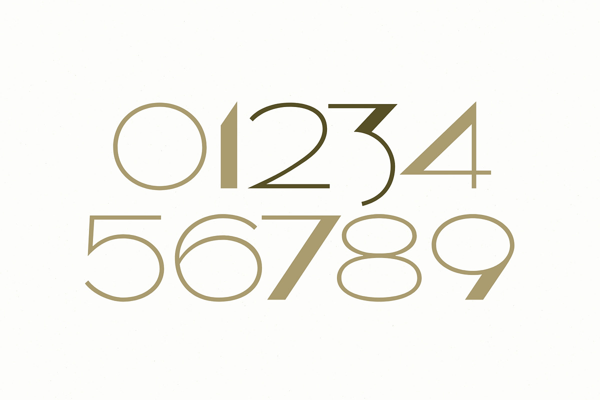 Gatsby Nights - Art Deco Typeface, a Sans Serif Font by HipFonts (Photo 4 of 9)