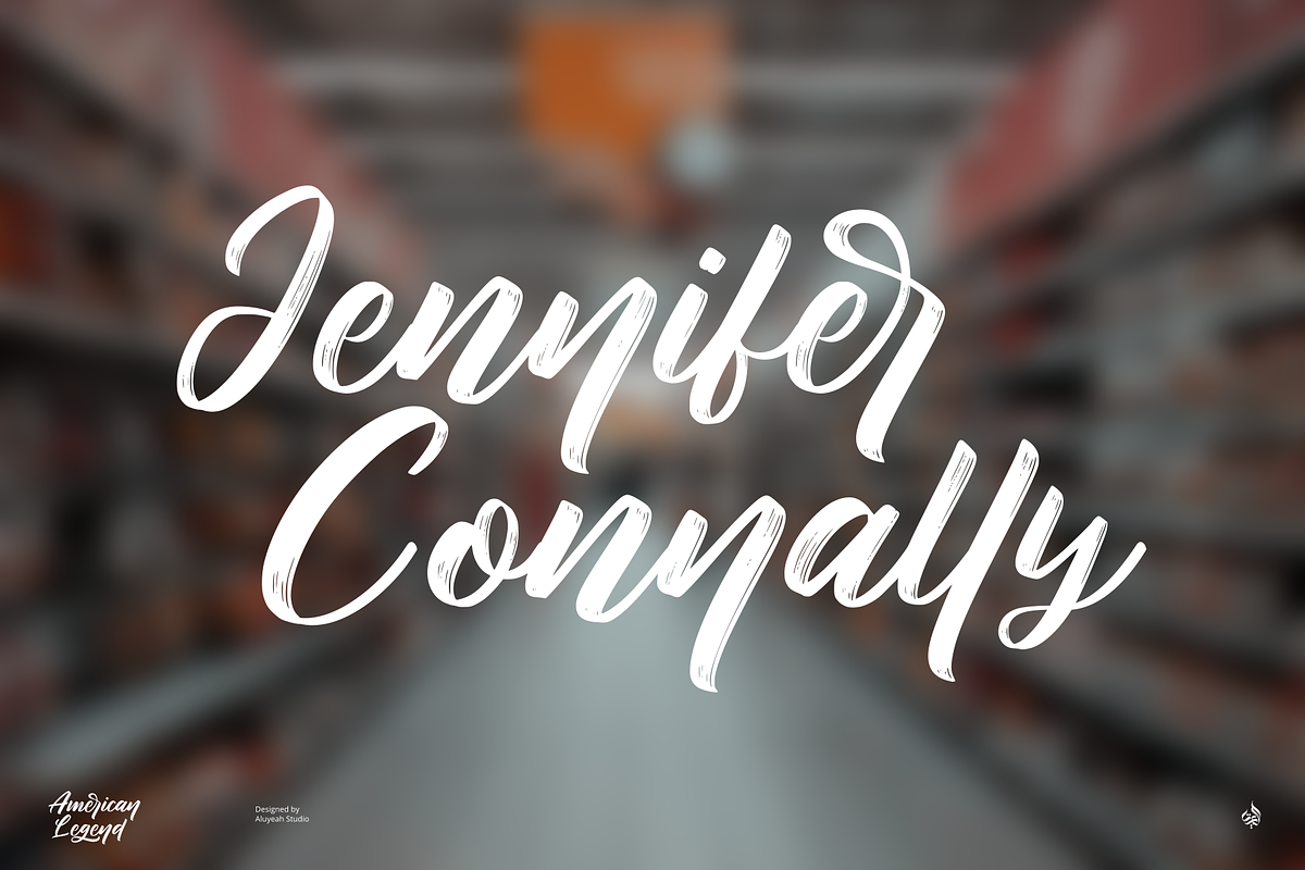American Legend, a Script Font by Aluyeah Studio (Photo 8 of 14)