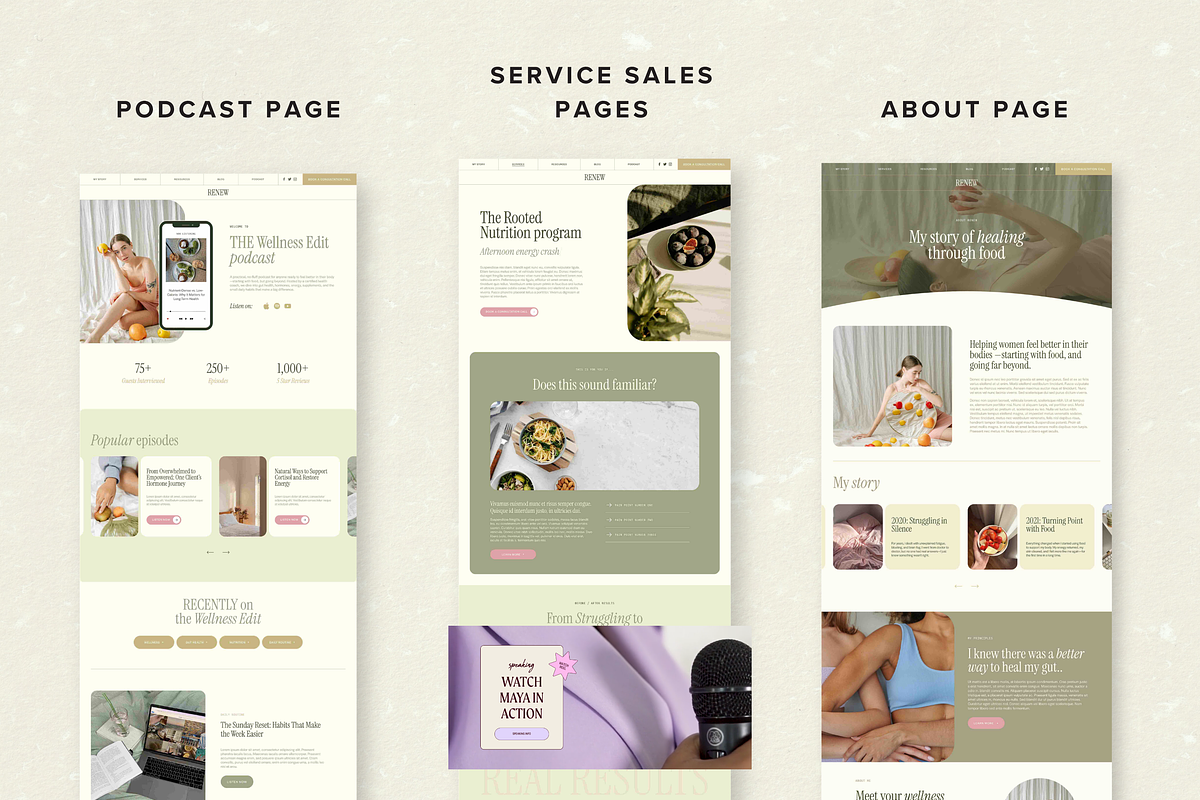 Coach Squarespace Website Template, a Squarespace Template by GoLive Website Templates (Photo 4 of 12)