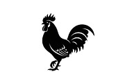 Rooster Chicken Silhouette Vector Bu, an Illustration by Designs_River (Thumbnail 10 of 51)