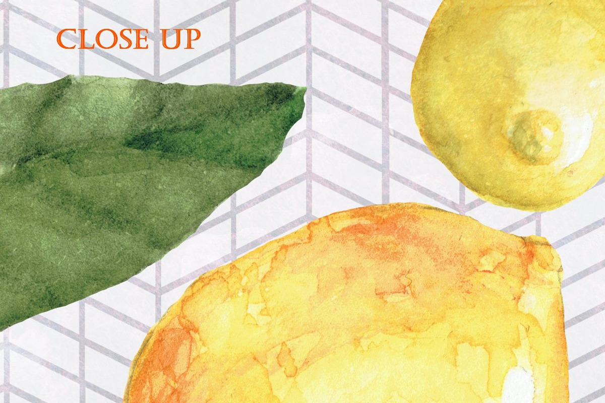 Hand painted Watercolor Lemons, a Food Illustration by Tubigan Art (Photo 6 of 6)