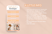 Peach Link in Bio, a Landing Page Template by SunshineStudioBoutique (Thumbnail 3 of 9)