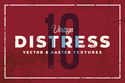 Vintage Distress Textures (10 Pack), a Texture Graphic by tanner puzio. (Thumbnail 1 of 3)