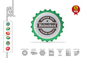 Bottle Cap Mock-Up, a Packaging Mockup by akropol (Thumbnail 6 of 10)