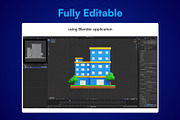 20 Real Estate 3D Icon Set, an Object 3D Model by Bilicube Studio (Thumbnail 3 of 6)