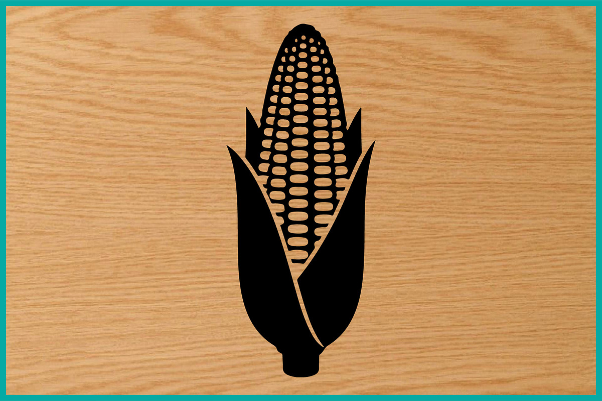 17 Corn Silhouette Matching Puzzle S, an Illustration by Amazin_art (Photo 2 of 4)