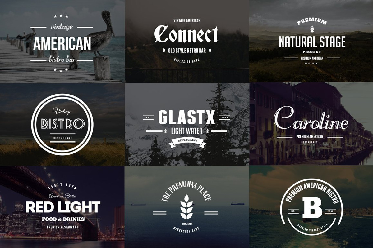 Vintage Logos Labels & Badges, a Branding & Logo Template by Design District (Photo 44 of 76)