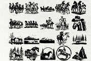 Horse SVG Bundle. Horse and girl, an Animal Illustration by DENIDigitalArtSudio (Thumbnail 7 of 9)