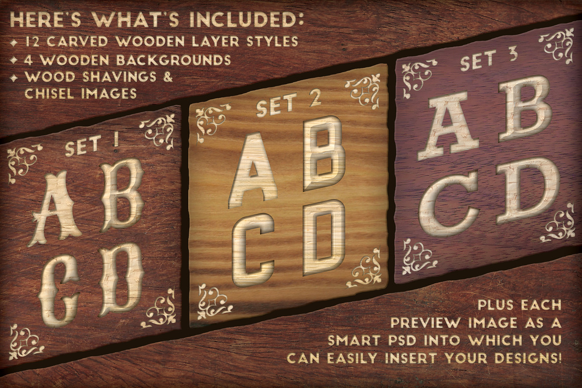 The Wood Carver - PS Styles & More preview 6
