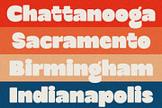 SLTF Curo - Heavy Display Typeface, a Sans Serif Font by SilverStag Type Foundry (Thumbnail 4 of 20)