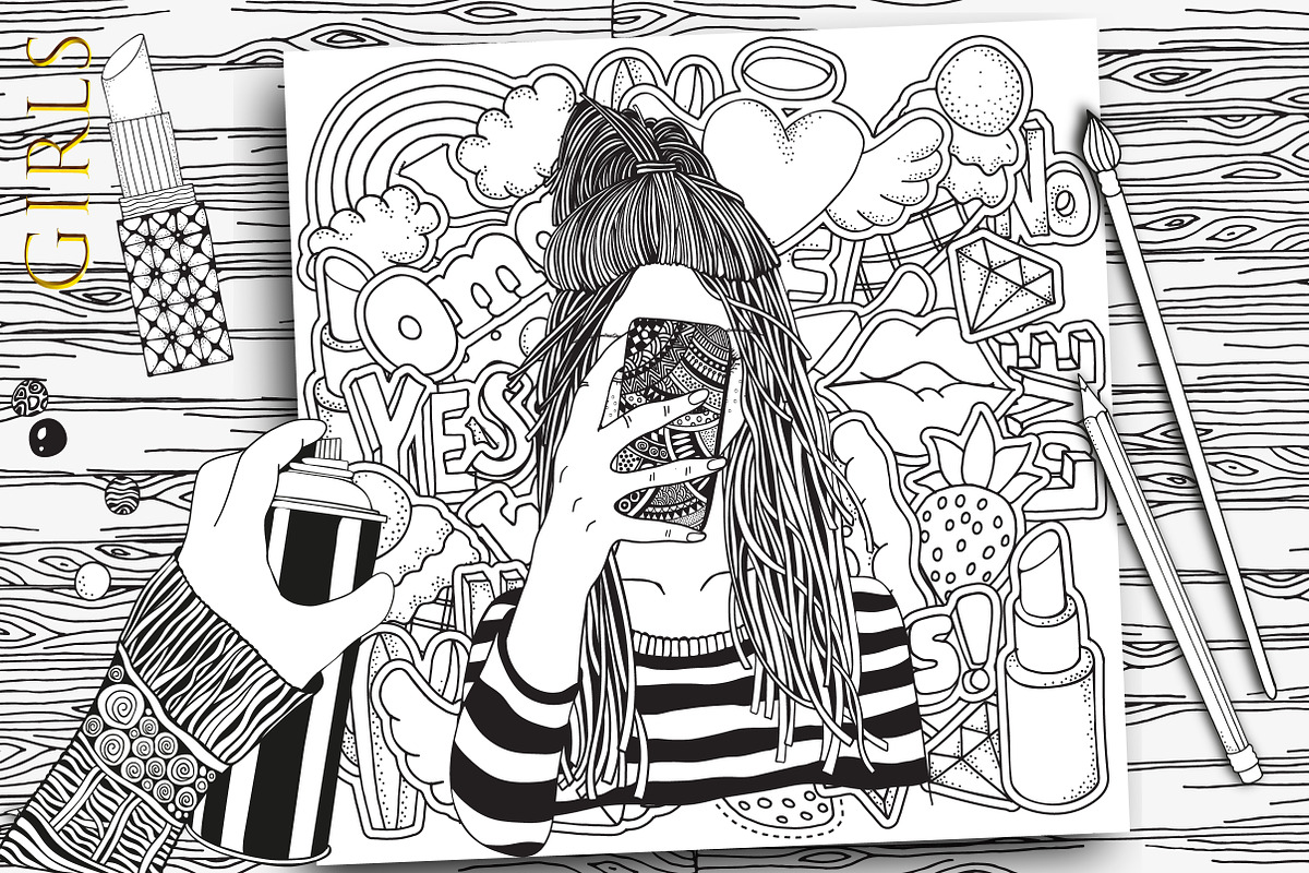 Pretty girls., an Illustration by ImHope (Photo 7 of 15)