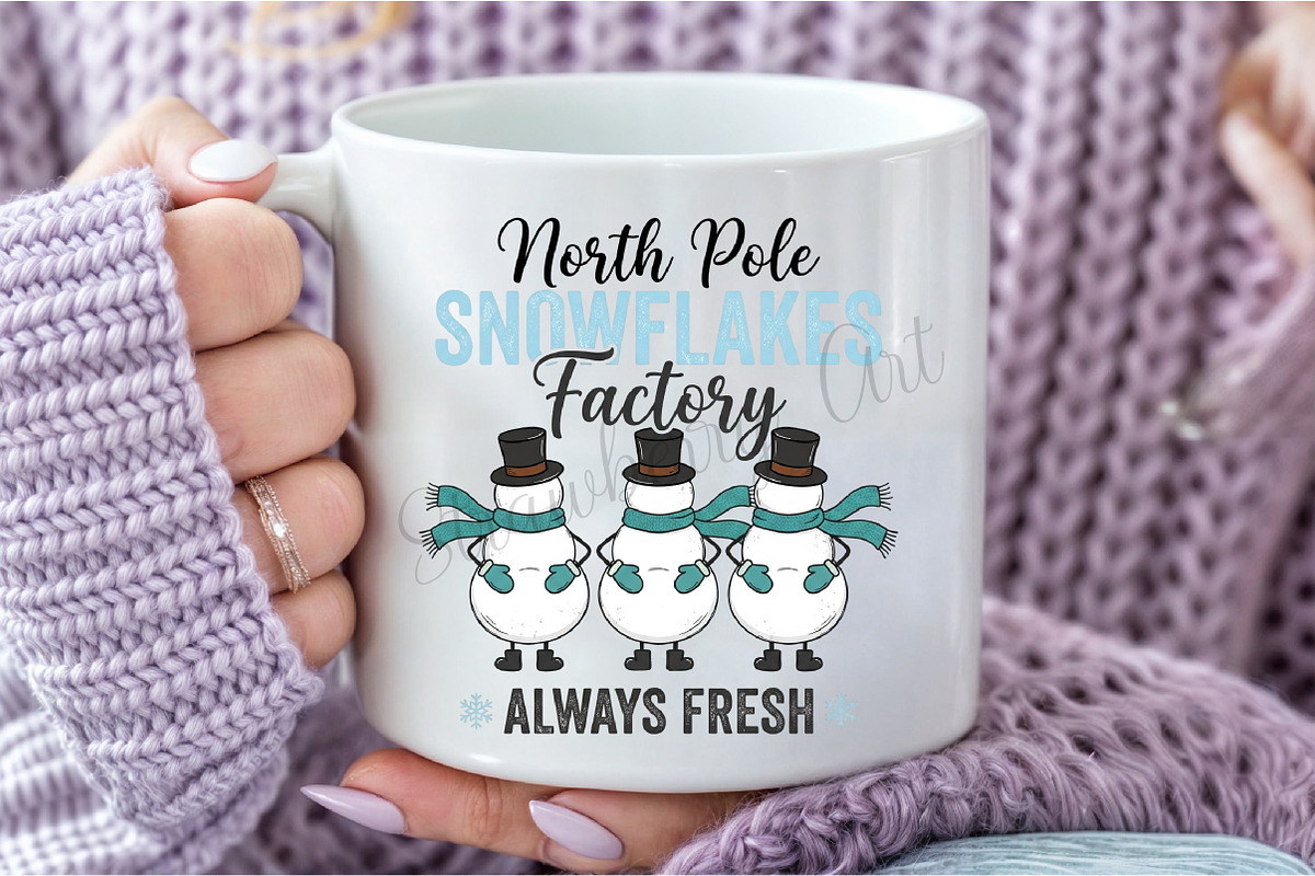 Funny winter snowman PNG, an Object Illustration by DreamCafeArt (Photo 7 of 7)