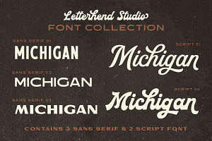 MIchigan - Font Collection